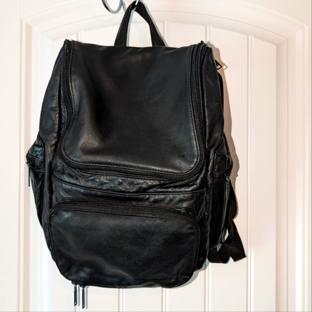 Leather Wilson backpack